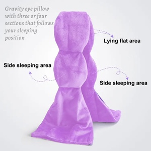 Maschera per Occhi con Peso in Semi di Lino Gravity, Morbida Maschera in Flanella per Impacchi Caldi/Freddi per un Sonno Migliore - Product Image 3