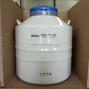 液体窒素フリーザー組織ワクチン貯蔵用の95リットル液体窒素容器サンプルクライオデュワー