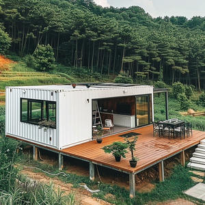 Casa Mobile Prefabbricata Modulare Container 40Ft di Lusso con 2 Camere da Letto Casa Prefabbricata per Abitazione - Product Image 5