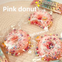 Mainan Donat Ramah Lingkungan Realistis Bentuk Cakar Kucing Tekstur Seperti Lumpur, Estetika Tinggi, Pereda Stres, Unisex untuk Anak Perempuan dan Laki-laki