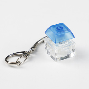 Tùy chỉnh Anime LED ánh sáng <span class=keywords><strong>Fidget</strong></span> nút Keyring PVC Bàn phím Keycap căng thẳng cứu trợ đồ chơi Keychain nút <span class=keywords><strong>key</strong></span> tùy chỉnh thiết kế - Product Image 4