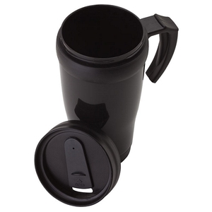 Vaso de Viaje para Auto de Plástico de Doble Pared de 16 oz con Asa - Product Image 4
