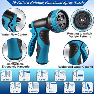 Nhà Máy bán hàng trực tiếp nối dài <span class=keywords><strong>Hot</strong></span> Bán linh hoạt mở rộng vườn ống nước gấp Hose 100ft mở rộng Hose nozzzle Bộ - Product Image 2