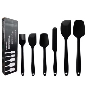Juego de 6 Utensilios de Cocina de Silicona, Espátula, Paleta, Espumadera, Accesorios de Cocina, Herramientas de Cocina - Product Image 1