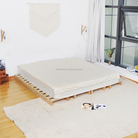 Drap de lit de mise à la terre 90/10% coton biologique/fil tissé argent coussin de mise à la terre améliorer la santé du sommeil bien-être équilibrage énergétique