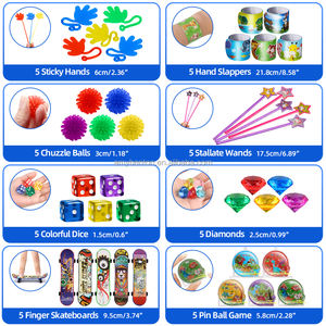 120PCS Party Favors Surtido de juguetes Set OEM Cumpleaños Carnaval Premios Piñata Stuffers Classroom Rewards Goodie Bag Fillers - Product Image 4