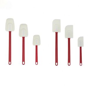 Solid Heat-Resistant Non Stick Kitchen Utensil Baking Cooking <b>Silicone</b> Scraper Spatula - Product Image 1