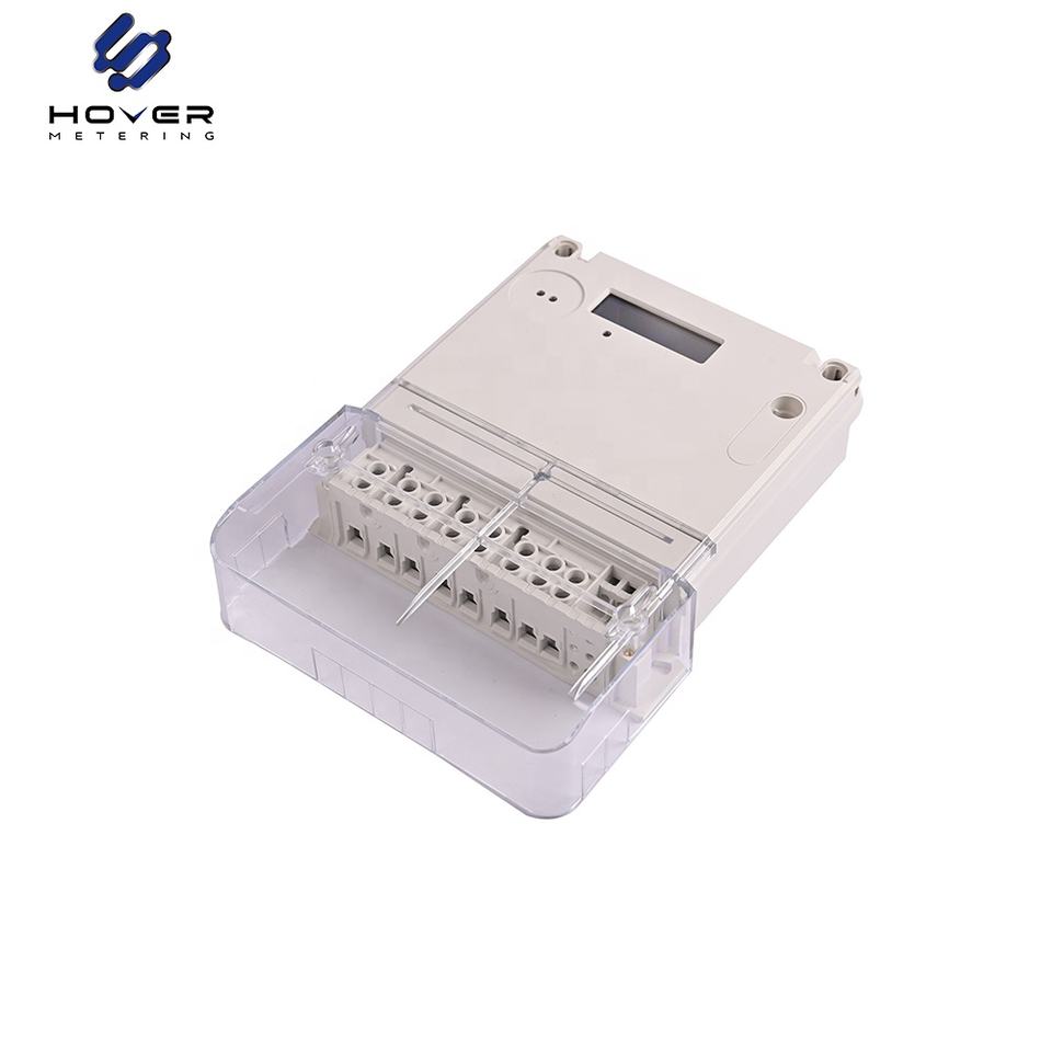 Meter Casing HOVER HY-GYS127 Smart Three-Phase Energy Meter Case PC/PC+GF Material ...