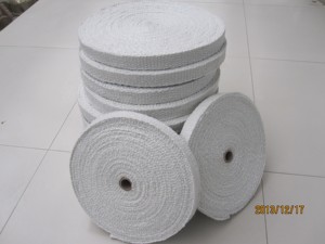 <span class=keywords><strong>Cinta</strong></span> tejida <span class=keywords><strong>refractaria</strong></span> personalizada, <span class=keywords><strong>cinta</strong></span> de fibra cerámica con papel de aluminio - Product Image 4