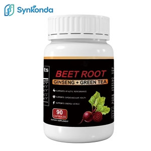 Capsule di Barbabietola 5-in-1 con Tè Verde, Spinaci Rossi, Ginseng e Pepe Nero, 90 Capsule, Supporta il Sistema Immunitario, la Digestione e i Livelli di Energia - Product Image 1