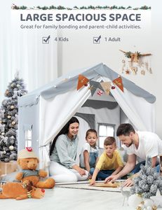 Hot Bán 2 Trong 1 Nhà Trẻ Em Của Phòng Chàng Trai Và Cô Gái Phòng Chơi Dễ Dàng Để Xây Dựng Tùy Chỉnh Odm/OEM - Product Image 4