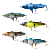 Appâts de pêche en plastique segmentés Wobbler Pesca Knobby 24g
