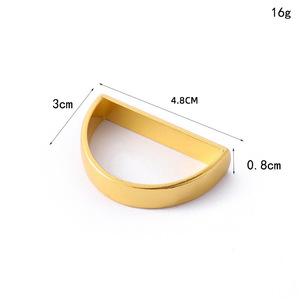 Set di <span class=keywords><strong>portatovaglioli</strong></span> in <span class=keywords><strong>oro</strong></span> opaco di lusso moderno all'ingrosso matrimonio decorativo in metallo <span class=keywords><strong>portatovaglioli</strong></span> anelli semicerchio ristoranti natale - Product Image 6