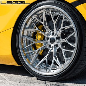 Sang trọng giả mạo monoblock 2-mảnh bánh xe 5x114.3 5x130 5x127 cho McLaren 720S Audi R8 V10 Coupe lõm bánh xe - Product Image 1
