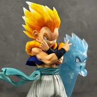 Super Saiyan 3 Gotenks DBZ Anime PVC Figurine de collection luminescente Saiyan Modèle de jouet de dessin animé Nouveau décoratif