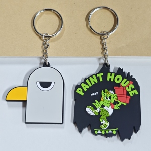 Design OEM Manufacturer Keychain Made Custom Logo Soft Anime Pvc Keyring Cute Rubber PVC <b>Key</b> <b>Chain</b> - Product Image 4