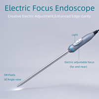 Simulador de Laparoscopia con Caja de Entrenamiento y Laparoscopio Eléctrico de Enfoque Ajustable para Práctica de Sutura y Simulación en Endoscopia