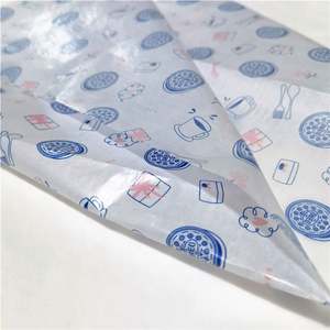 Customized Printed Sandwich Wrap <b>Paper</b> Fast Food Greaseproof <b>Paper</b> for <b>Burger</b> <b>Wrapping</b> - Product Image 2
