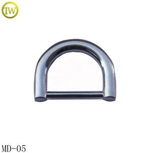 Hochwertiger Taschen-Flachring aus Metall, Schwarz Nickel, Gürtelschnalle für Taschen - Product Image 5