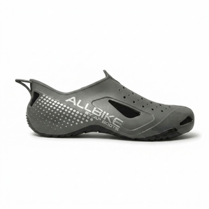 รองเท้า AP ALLBIKE ที่มีโครงสร้าง PVC ที่ทนทาน พื้นรองเท้าสีเทามีสไตล์ และพื้นรองเท้าสีดำเรียบหรูเพื่อการผสมผสานที่ลงตัว - Product Image 3