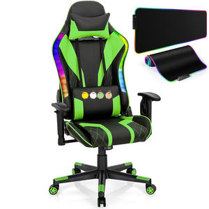Échantillon gratuit Nouveau design Chaises de jeu de course Rgb Chaise de sport électronique Chaise de bureau de haute qualité <span class=keywords><strong>pour</strong></span> joueurs Chaises longues avec LED - Product Image 6