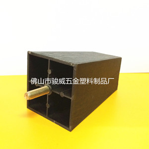 Plastic <b>Sofa</b> <b>Legs</b> 115mm Black Square Furniture Accessories Easy Installation - Product Image 4