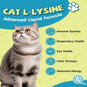 Tự nhiên pha trộn vật nuôi chăm sóc sức khỏe bổ sung Lysin giọt chất lỏng làm giảm các triệu chứng hô hấp trên hắt hơi rách - Product Image 4