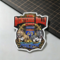 Patch personnalisé imprimé, thermocollant, par sublimation