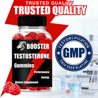 Gomitas para Mejorar el Rendimiento Masculino, Suplemento de Osterona para Hombres, Favorece un Mayor Vigor y Crecimiento Muscular, No Apto para Embarazadas