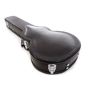 Étui de guitare électrique <span class=keywords><strong>Paul</strong></span> en cuir noir, Logo personnalisable de l'usine chinois, 50 pièces - Product Image 6