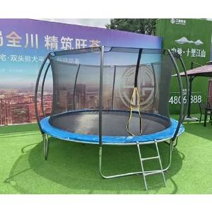 Vente Flash 2026 : Trampoline de fitness rond de 3,6 m (12 pieds) pour l'intérieur et l'extérieur, avec filet de sécurité, directement de l'usine - Product Image 4
