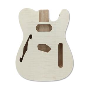 Pièces de corps de guitare en érable et en aulne non finies, source d'usine, bricolage - Product Image 1