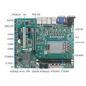 เมนบอร์ดอุตสาหกรรม ATX รุ่นใหม่ ชิปเซ็ต <span class=keywords><strong>Intel</strong></span> <span class=keywords><strong>B760</strong></span> รองรับซีพียูรุ่นที่ 12 ถึง 14 แรม DDR4 สูงสุด 64GB  SATA ในตัว สำหรับใช้งานกับเดสก์ท็อป - Product Image 1