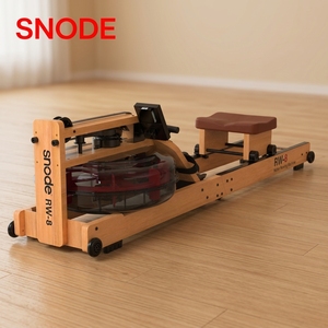 <span class=keywords><strong>Rameur</strong></span> pliable silencieux Snode avec roues de transport, écran LCD HD, équipement d'entraînement aérobie à faible impact, équipement de fitness familial - Product Image 1