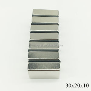 מפעל סיטונאי 30x20x10 חזק Neodymium N52 מגנט - Product Image 3