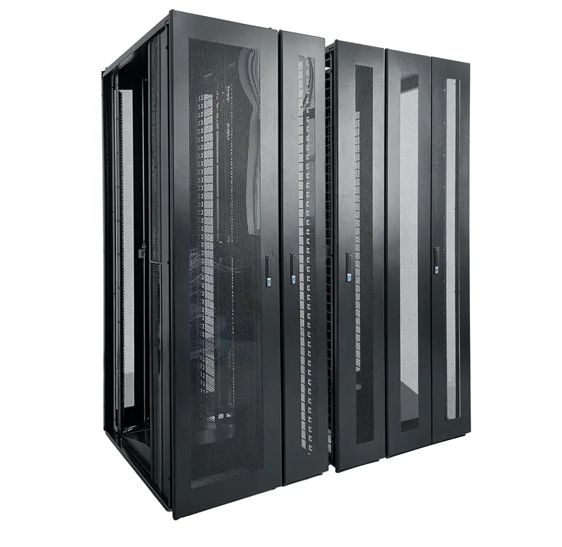 32U 42U 48U 800X900 Netwerk Kast Koudgewalst Rack Server 19 Inch Data Entry Verstelbare Verticale-Mount vloerstaande