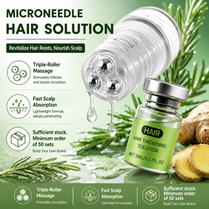 Suero Capilar en Roll-on Listo para Enviar, para Masaje del Cuero Cabelludo y Crecimiento del Cabello, Aceite Esencial Nutritivo para el Cuero Cabelludo, para Cabello Dañado - Product Image 1