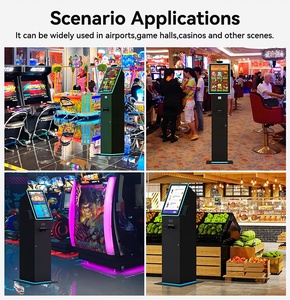 Usw QR Mã máy quét vé redeem Máy genmega Redemption kiosk 21.5 inch màn hình cảm ứng SDK tầng thường vụ kim tự tháp máy in - Product Image 6