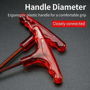 Juego de Llaves Allen Ergonómicas de Acero Aleado S2 con Mango en T, Llaves Hexagonales Métricas, Ahorro de Esfuerzo y Convenientes - Product Image 3