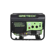 GRETECH JL250000 ग्रीन अधिकतम छोटे पोर्टेबल चुप्पी गैसोलीन जनरेटर 2.2kw 2500w कम शोर पेट्रोल जनरेटर