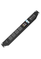 PDU pour centre de données, PDU 4 ports, norme américaine 15A 230V, PDU intelligent avec port IO, MQTT, MODBUS, SNMP, TELNET