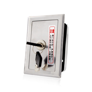 Yh3384 Chống Trộm Key Vận Hành Cửa Lăn Động Cơ Phụ Kiện Push <span class=keywords><strong>Button</strong></span> Giấu Thép Không Gỉ Hộp Khóa - Product Image 4