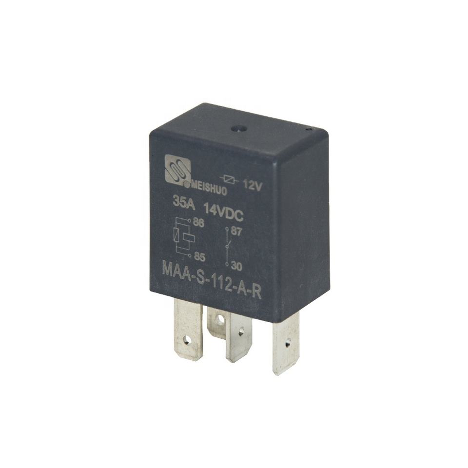 Meishuo MAA-S-112-A 4 Pin Normal Open 12v Relay Mini Automotive Relay