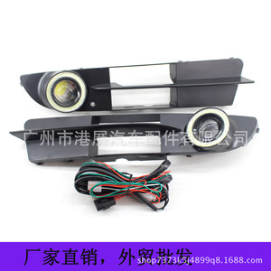 Lente de luz antiniebla LED para BMW Serie 5 E60 2004-2007, juego de luces blancas Angel Eye, exhibición de Hong Kong - Product Image 4