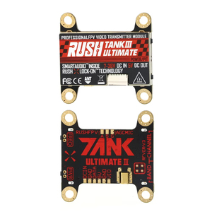 RUSHFPV <span class=keywords><strong>RUSH</strong></span> Tank III Ultimate VTX 5.8G 48CH RaceBand Pitmode 25mW 200mW 500mW 800mW VTX FPV réglable <span class=keywords><strong>2</strong></span>-8S pour drone de course RC - Product Image 6