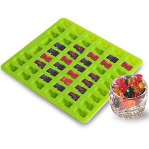 Del fondente del silicone stampi <span class=keywords><strong>decorazione</strong></span> di una <span class=keywords><strong>torta</strong></span> 3D mini cura teddy bear <span class=keywords><strong>torta</strong></span> a forma di pan con il tubo - Product Image 1