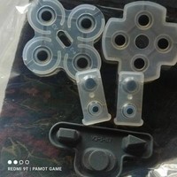 WEIAI Coussin en caoutchouc conducteur en silicone de haute qualité pour la manette PS3 Dualshock 3, coussin de contact en caoutchouc pour boutons