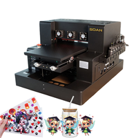 Nueva Impresora de Inyección de Tinta UV L805 A3, Máquina Automática Multifunción de Cama Plana para Películas Flexibles, Papel, Cuero, Botellas, Huevos, 1 Año de Garantía