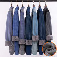 Pull Homme Hiver Chaud Polaire Épais Faux Deux Pièces Col Relevé Décontracté Manches Longues Tricoté
