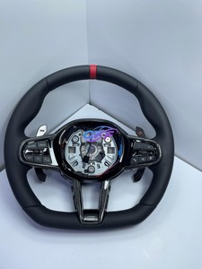 Volante Deportivo M Power CS de Alcántara Completo para <span class=keywords><strong>BMW</strong></span> G30 G31 G32 X3 G01 X4 G02 M2 G87 M3 G80 M4 G82 G42 G20 LCI M5 F90 G11 - Product Image 4